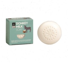 Bodyfarm Donkey Milk Soap 100% Pure Olive Oil Soap With Donkey Milk Face & Body 110gr