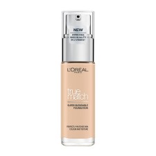 LOREAL TRUE MATCH LIQUID FOUNDATION WITH SPF & HYALURONIC ACID No 1N IVORY 30ML