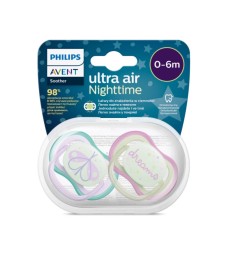 Philips Avents Scf376/19 Ultra Air Nighttime Girl 0-6m 2pcs