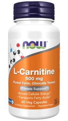 Now L-Carnitine 500mg 60s