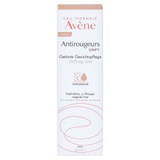 AVENE ANTIROUGEURS UNIFYING CARE TEINTED, SOOTHES& REDUCES FACIAL REDNESS SPF30 40ML