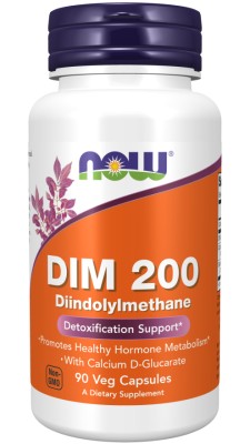 Now DIM 200 Diindolylmethane 90 Capsules
