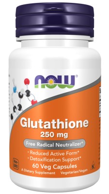 Now Foods - Glutathione 250mg x 60 Capsules