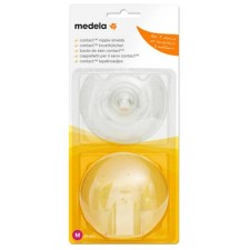 Medela Contact Nipple Shields 20mm Medium Size x 2 Pieces