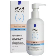 INTERMED EVA INTIMA WASH EXTRASEPT PH3.5, DAILY CLEANING AND NATURAL ANTIFUNGAL PROTECTION OF THE INTIMATE AREA 250ML  