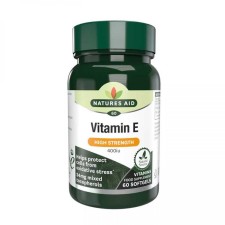 Natures Aid Vitamin E 400iu 60 Softgels