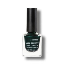 Korres Gel Effect Nail Colour With Sweet Almond Oil Velvet Green 11ml No 89