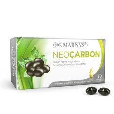 Marnys Neocarbon 60 Caps, Συμβάλει στη μείωση των εντερικών αερίων ... Marnys Neocarbon 60 Caps, Συμβάλει στη μείωση των εντερικών αερίων ...