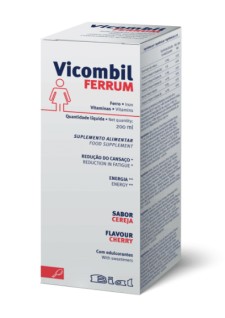 VICOMBIL FERRUM, IRON+ VITAMIN B. FOR THE DIFFERENT STAGES OF WOMANS LIFE 200ML