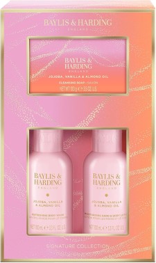 Baylis & Harding Signature Collection Jojoba Vanilla Almond Oil Bat...