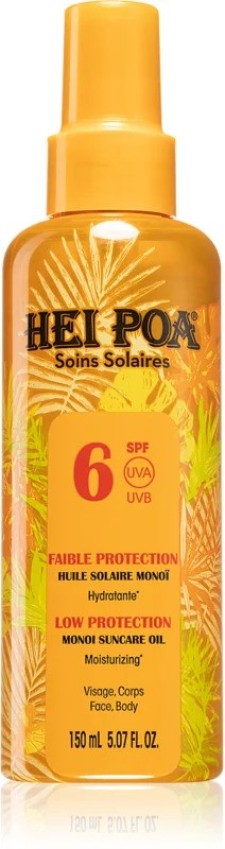 Hei Poa Monoi Suncare Oil SPF6 Low Protection 150ml