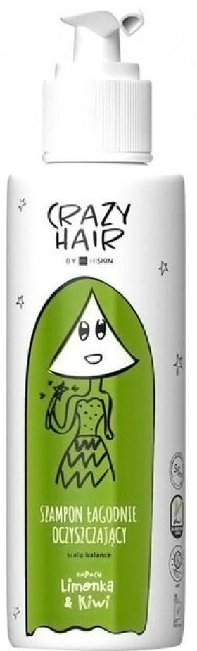 Hs Hiskin Crazy Hair Gentle Cleansing Shampoo Lime & Kiwi 300ml