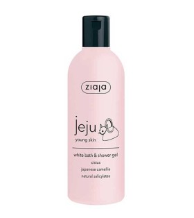 ZIAJA JEJU WHITE BATH & SHOWER GEL 300ML