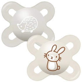 MAM Start 0-2m Pacifiers Beige x 2 Pieces