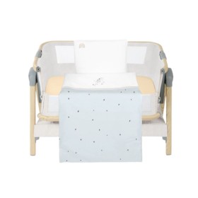 Kikka Boo Mini Cot Bedding Set 3Pcs Stripy Friends