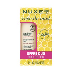 Nuxe Reve De Miel Bee Happy Duo Offer Ενυδατικό στικ χειλιών 2x4g