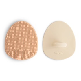 ​​Mushie ​​Cradle Cap Brush​ ​Blush/Shifting Sand 2s