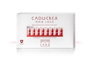 LABO CADU- CREX ADVANCED HAIR LOSS FOR MEN, HELPS REDUCE HAIR LOSS& PROMOTES HAIR GROWTH 40VIALS