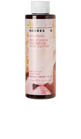 Korres Bellflower, Tangerine, Pink Pepper Shower Gel 250ml