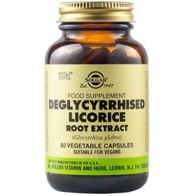 Solgar Deglycyrrhised Licorice Root Extract x 60 Capsules