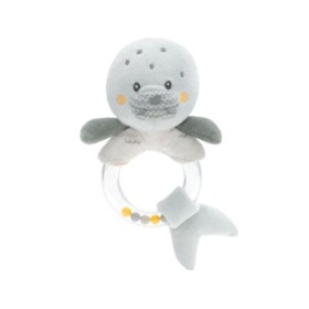 Kikka Boo Plush Rattle Toy Seally Me