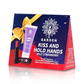 Garden Kiss And Hold Hands Wild Strawberry ( Lip Care 5.5g + Hand Cr 30ml)
