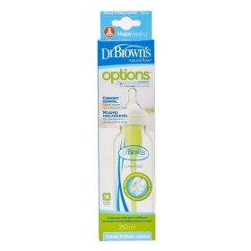 DR. BROWNS NATURAL FLOW OPTIONS+ ANTI-COLIC BABY BOTTLE NARROW NECK 250ML
