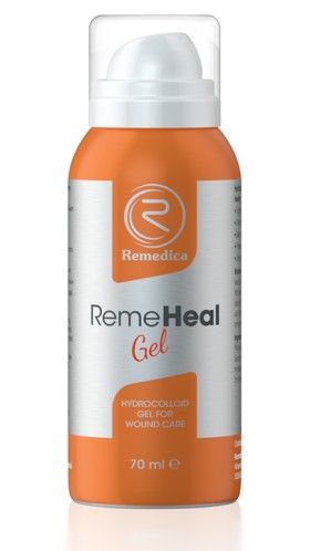 Remeheal Gel Hydrocolloid Gel for Wound Care 70ml