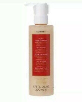 KORRES WILD ROSE FOAM CREAM CLEANSER FOR ALL SKIN TYPE 200ML
