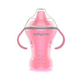 Babyono Non-spill cup with hard spout 260ml (2 colors available)