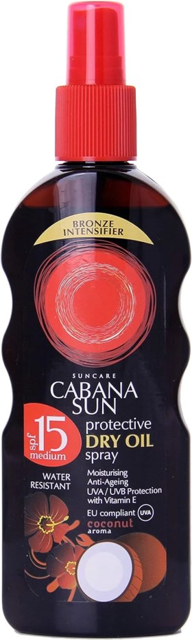Cabana Sun Protective Dry Oil Spray SPF15  200ml