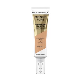 MAX FACTOR MIRACLE PURE SKIN IMPROVING FOUNDATION 45 WARM ALMOND 30ml