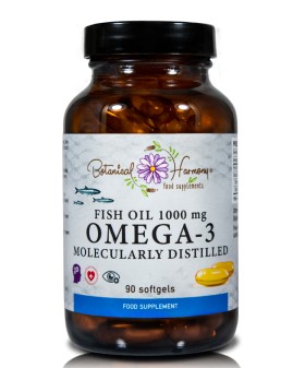 Botanical Harmony Omega 3 Fish Oil 1000mg x 90 Softgels