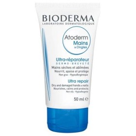 BIODERMA ATODERM HANDS& NAILS, NOURISHES- CALMS- PROTECTS DRY& DAMAGED HANDS 50ML
