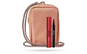 Pupa Vamp! Sexy Lashes Mascara + Stylo Liner + Crossbody Phone Bag Set Xmas23