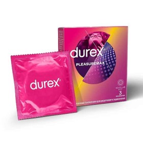 Durex Pleasuremax x 3 Pieces