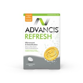 Advancis Refresh Effervescent & Detoxification 12 Effervescent Tablets