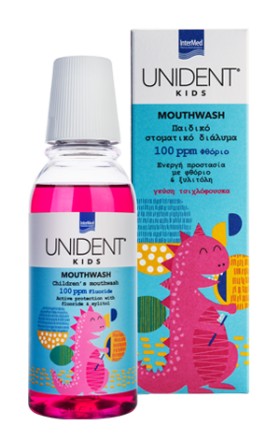 Unident Kids Mouthwash Bubble Gum Flavour 250ml