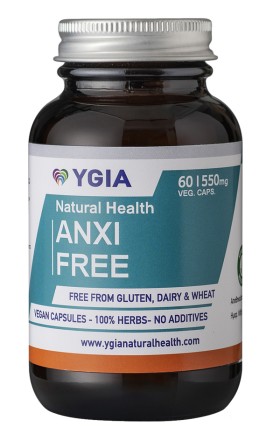 YGIA ANXI FREE, REDUCES STRESS AND PANIC ATTACKS 60CAPSULES