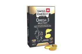 Swiss Energy Omega-3 Multivit x 30 Capsules