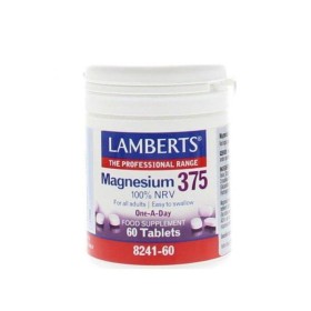 Lamberts Magnesium 375 x 60 Tablets - Support For Bones, Muscle And Nervous System