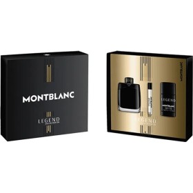 Montblanc Legend Eau De Parfum 100ml & Travel Size 7.5ml & Deodorant 75gr Gift Set