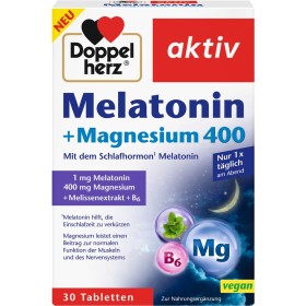 Doppelherz Melatonin + Magnesium 400 x 30 Tablets