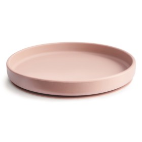 Mushie Classic Silicone Plate Blush