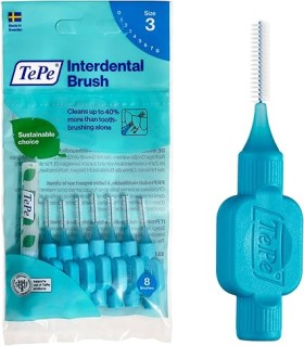 TePe Interdental Blue Brushes Original 0.60mm x 8 Pieces