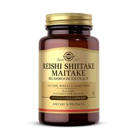 Solgar Reishi Shiitake Maitake 50 Capsules