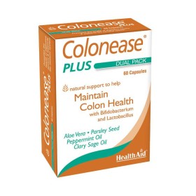 Health Aid Colonease Plus x 60 Capsules - Natural Support To Help Maintain The Colon Health