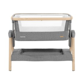 Kikka Boo Bedside Crib Nanna Dark Grey