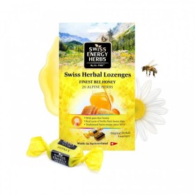Swiss Energy Herbal Finest Bee Honey x 20 Lozenges