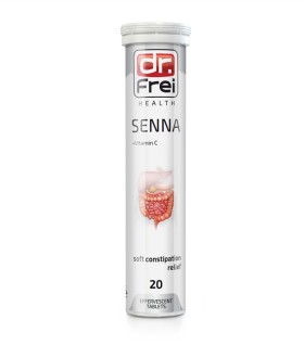 DR FREI SENNA&VITAMIN C 110MG FOR THE RELIEF OF CONSTIPATION 20EFFERVESCENT TABLETS